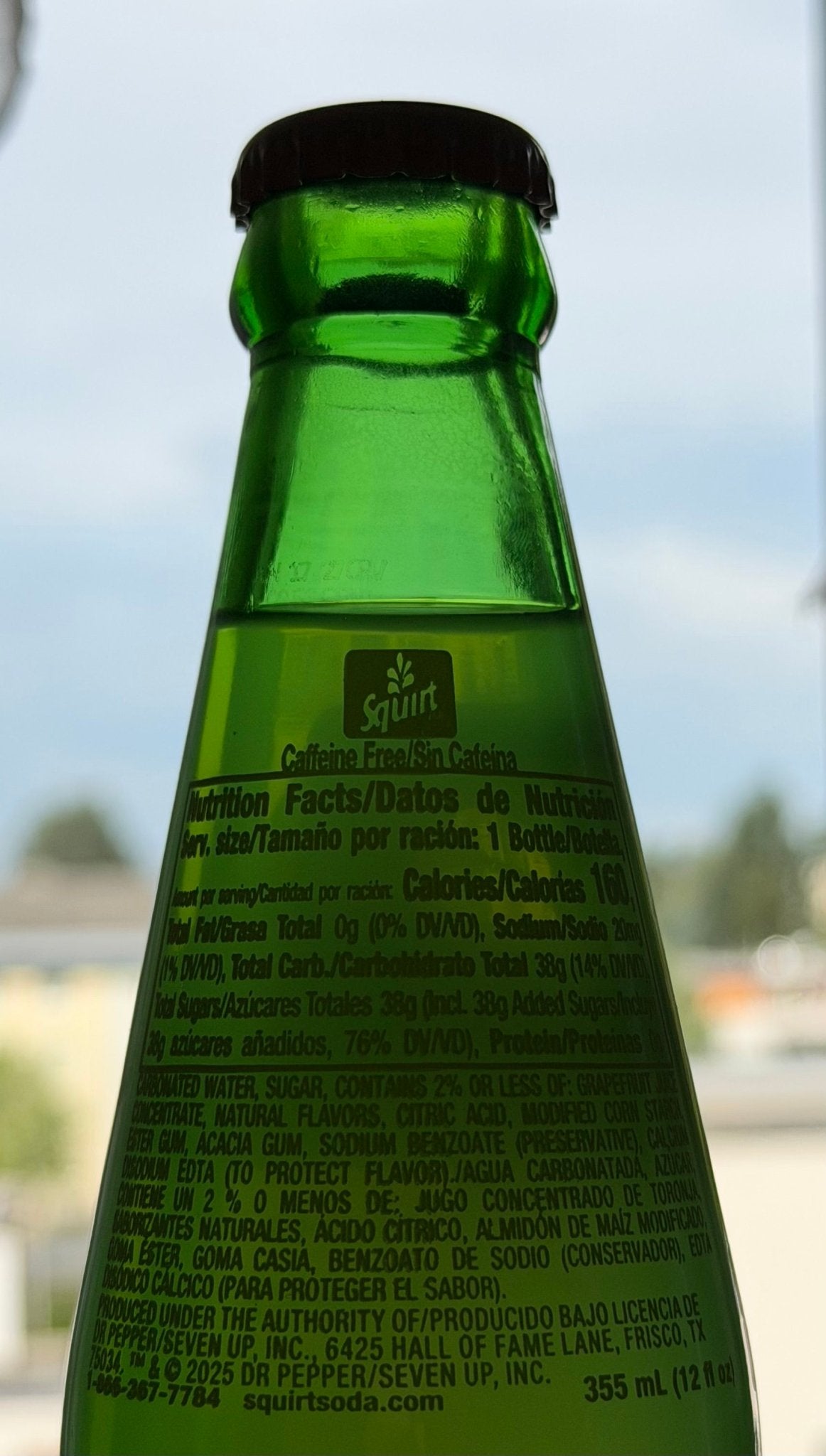 Squirt Grapefruit Soda – 355 ml Glasflasche kaufen – Grapefruit Soda | Doublecup Society Österreich