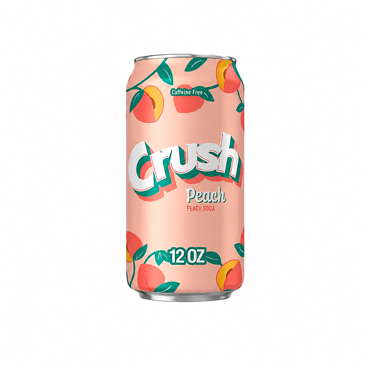 Crush Peach Soda – 355 ml