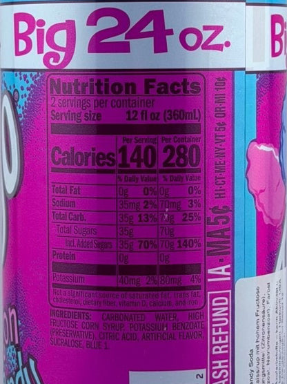 Faygo Cotton Candy 24oz kaufen – | Doublecup Society Österreich